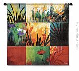 Tapestry_ Tropical Nine Patch (iii)